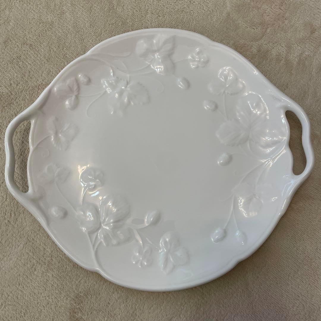 MINTON ミントン ヴィクトリアストロベリー ホワイト プレート